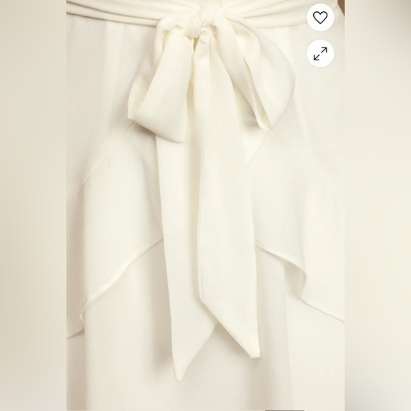 Lulu's Sweet Like You White Ruffled Mini Dress - Picture 5 of 16